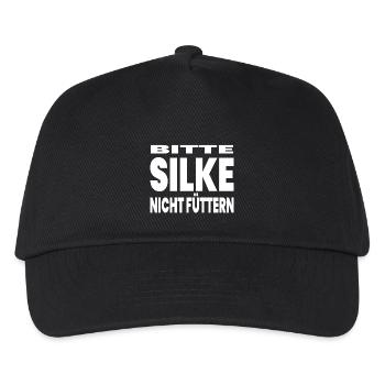 Silke - Kids’ Baseball Cap - black - Front