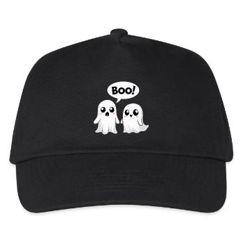 Halloween Niedliche Boo-Geister - Kinder Basecap - Schwarz - Vorne