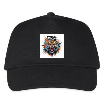 Tiger of Eternal Attitude - Kids’ Baseball Cap - black - Front