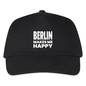 Berlin - Casquette de baseball Enfant - noir - Devant