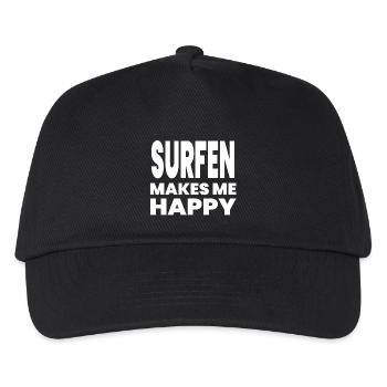 Surfing - Kids’ Baseball Cap - black - Front