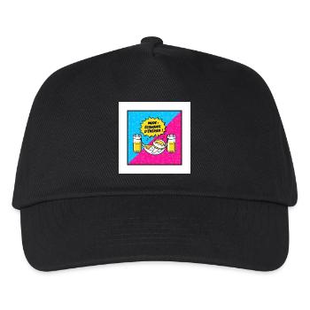 Mode économie d'énergie Hamac - Casquette de baseball Enfant - noir - Devant