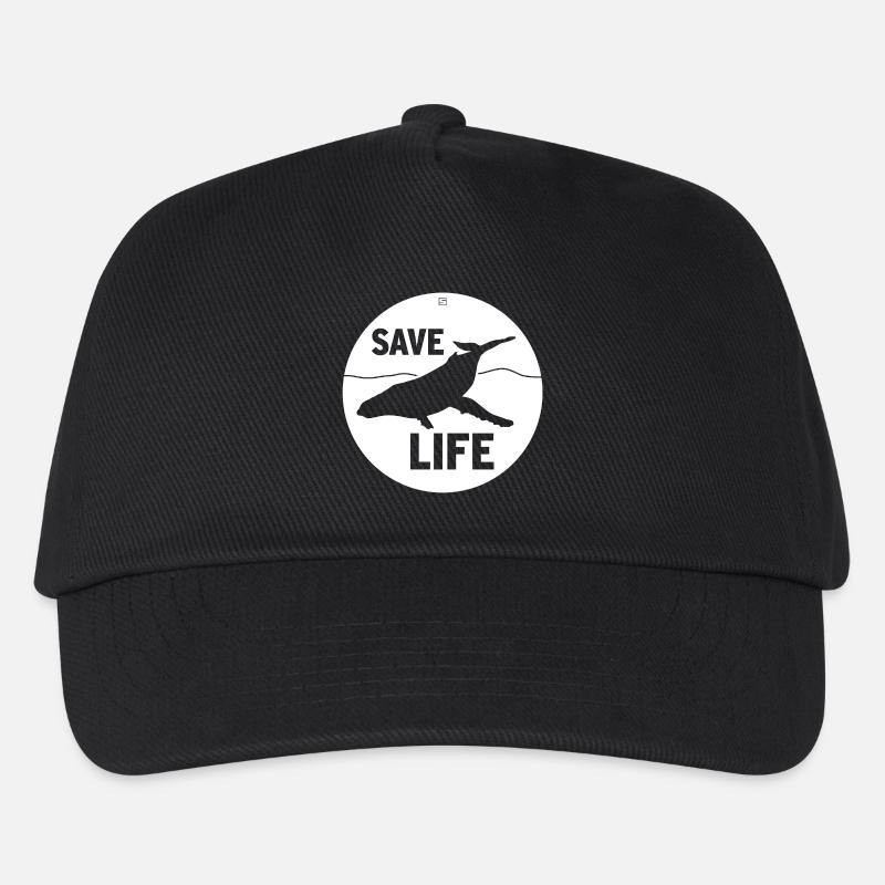 SAVE LIFE - Kids’ Baseball Cap - black
