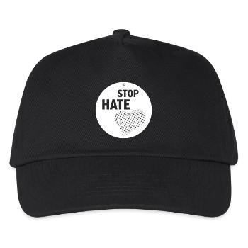 Stop Hate - Kids’ Baseball Cap - black - Front
