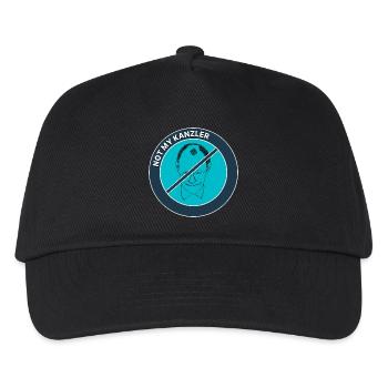 Pas mon chancelier – Satire politique - Casquette de baseball Enfant - noir - Devant