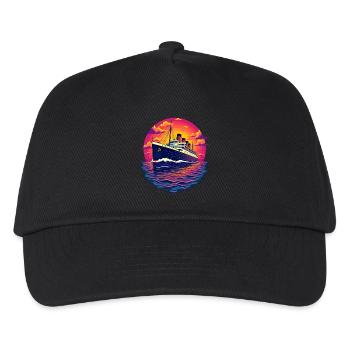 Cruise ship cruise - Kids’ Baseball Cap - black - Front
