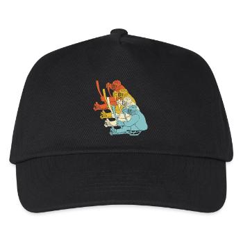 Hockey sur glace Para Handicap - Casquette de baseball Enfant - noir - Devant
