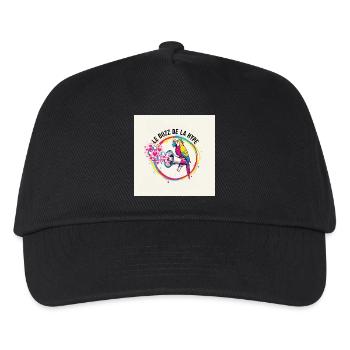 Papagei Summen - Kinder Basecap - Schwarz - Vorne
