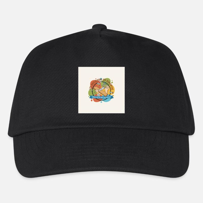 Bricoleurs du Dimanche Touche Artistique - Casquette de baseball Enfant - noir