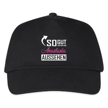 So gut kann nur eine Anastasia aussehen - Kinder Basecap - Schwarz - Vorne