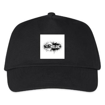 North White Graffiti Flash - Kids’ Baseball Cap - black - Front