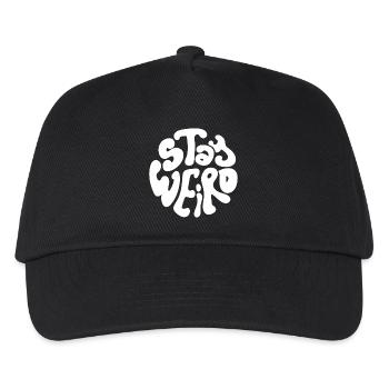 stay weird - Kids’ Baseball Cap - black - Front