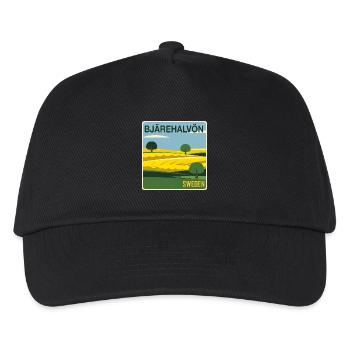 Bjärehalvön Campagne suédoise - Casquette de baseball Enfant - noir - Devant