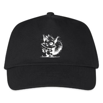 Squirrel another coffee? Always bring it on - Kids’ Baseball Cap - black - Front