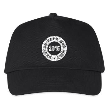 2015 - Kinder Basecap - Schwarz - Vorne
