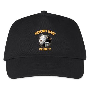 Mercury Made Me Do It - Kids’ Baseball Cap - black - Front