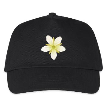 Delicate Venus flytrap blossom in pastel - Kids’ Baseball Cap - black - Front