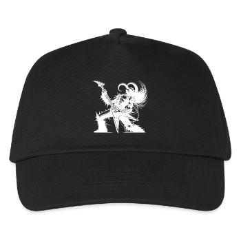 Rockgott aus der Unterwelt Metal kills silence - Kinder Basecap - Schwarz - Vorne