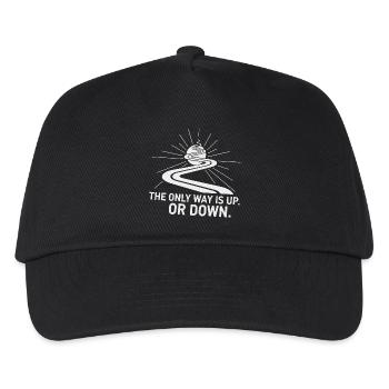 Upward Path: The Only Way - Kids’ Baseball Cap - black - Front