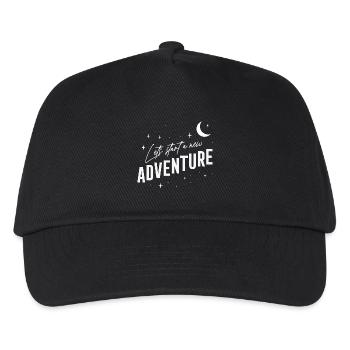 Vanlife- - Lets start a new Adventure - Kids’ Baseball Cap - black - Front