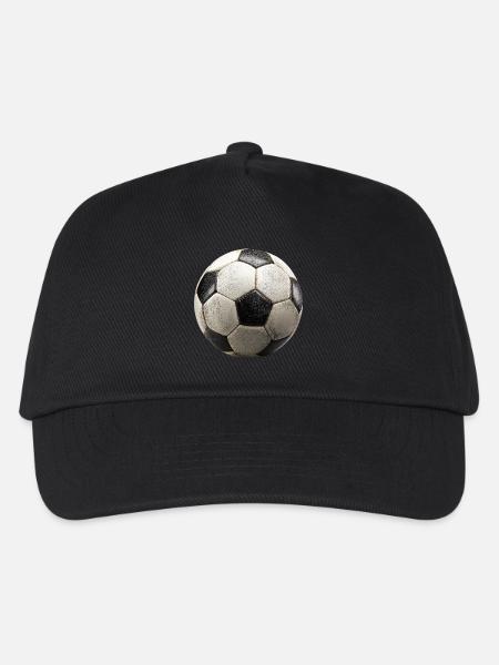 Football rétro vintage :) - Casquette de baseball Enfant - noir