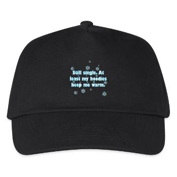 Winter  - Kids’ Baseball Cap - black - Front