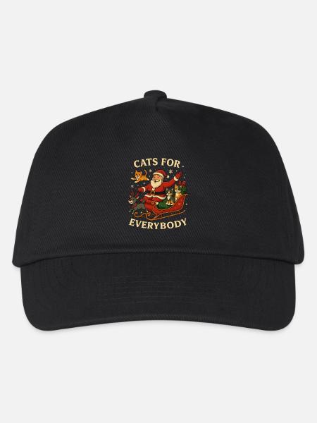 Cats For Everybody - Kinder Basecap - Schwarz