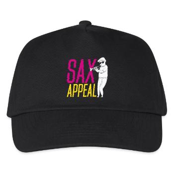 Sax Appeal Saxophone Saxophonist Jazz Jazz Band - Kids’ Baseball Cap - black - Front