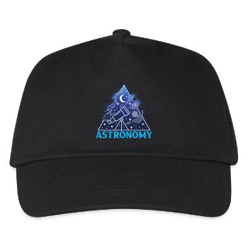Astronomy - Kids’ Baseball Cap - black - Front