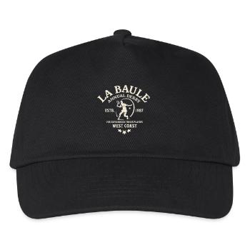 La Bale Derby Tennis Westküste - Kinder Basecap - Schwarz - Vorne