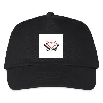 Hands of love - Kids’ Baseball Cap - black - Front