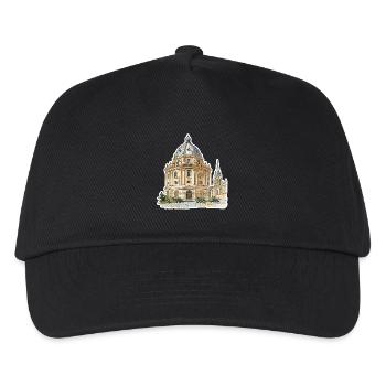 Oxford Radcliffe Camera University Stadtaufkleber - Kinder Basecap - Schwarz - Vorne
