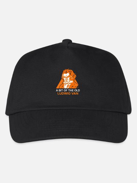 A Bit of the Old Ludwig Van - Kids’ Baseball Cap - black