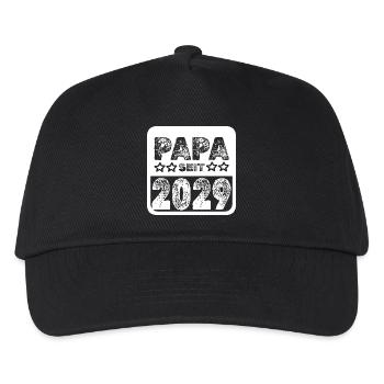seit 2029 - Kinder Basecap - Schwarz - Vorne