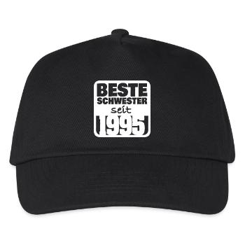 Geschwister 1995 - Kinder Basecap - Schwarz - Vorne