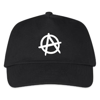 The Couching Dad "Anarchy"  - Kinder Basecap - Schwarz - Vorne