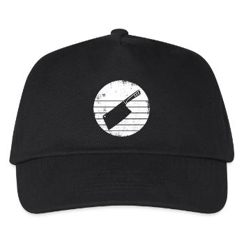 Hackmesser - Kinder Basecap - Schwarz - Vorne