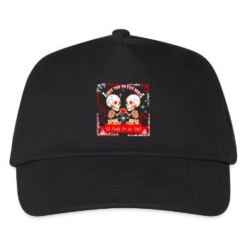 Cute Skeleton Valentine - Love You To The Bone Tee - Kids’ Baseball Cap - black - Front