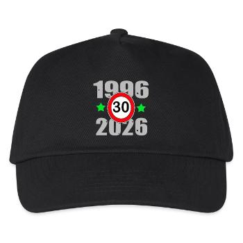 Birthday 30 , 30 years1996 to 2026 - Kids’ Baseball Cap - black - Front