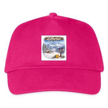 Dahoam Zillertal - Kinder Basecap - Fuchsia - Vorne