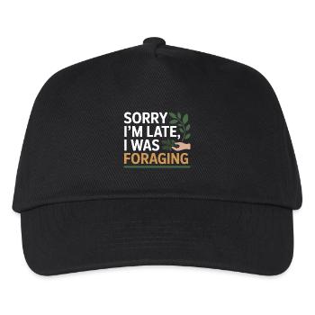 Certified Clinical Forager Botanical Expert Gear  - Kids’ Baseball Cap - black - Front