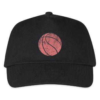 basket-ball - Casquette de baseball Enfant - noir - Devant