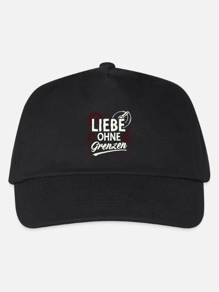 Liebe Ohne Grenzen Gear - Kinder Basecap - Schwarz