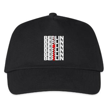 BERLIN TV TOWER, ALEX LANDMARK DIT IS BERLIN - Kids’ Baseball Cap - black - Front