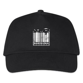 Barcelona City - Kids’ Baseball Cap - black - Front