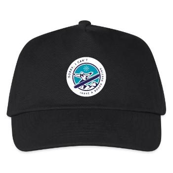 Réunion du conseil d’administration du snowboard - Casquette de baseball Enfant - noir - Devant