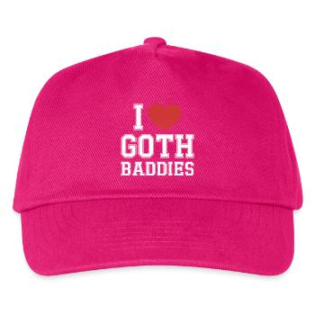 I Love Goth Baddies - Kids’ Baseball Cap - fuchsia - Front