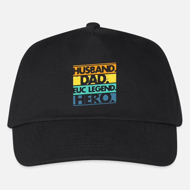 Monoroue monocycliste - Casquette de baseball Enfant - noir