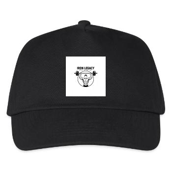 IRON_LEGACY GYM - Kids’ Baseball Cap - black - Front