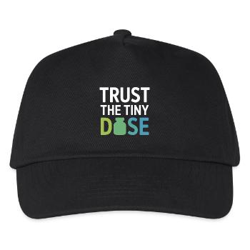 Homeopathy Trust The Tiny Dose Professional Gear  - Kids’ Baseball Cap - black - Front